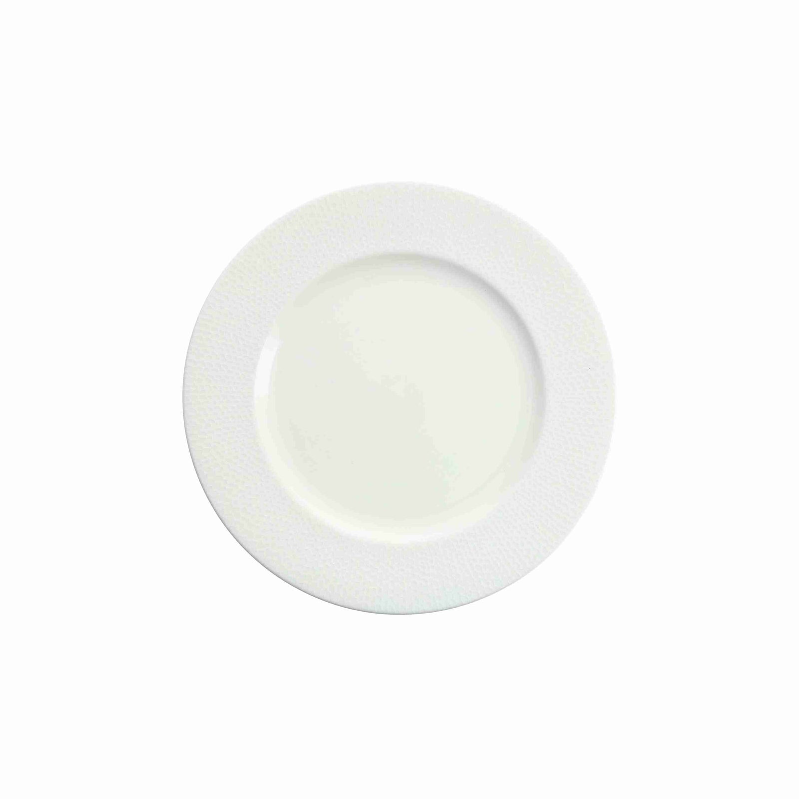 Zwiesel Fortessa Fortessa Amanda White Embossed Plate 7.5