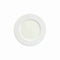 Zwiesel Fortessa Fortessa Amanda White Embossed Plate 7.5" (19cm) - Case of 24 - 7000.FFD.02 ZFG-7000.FFD.02