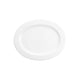Zwiesel Fortessa Fortessa Amanda White Embossed Oval Platter 12" (30cm) - Case of 6 - 7000.FFD.13 ZFG-7000.FFD.13