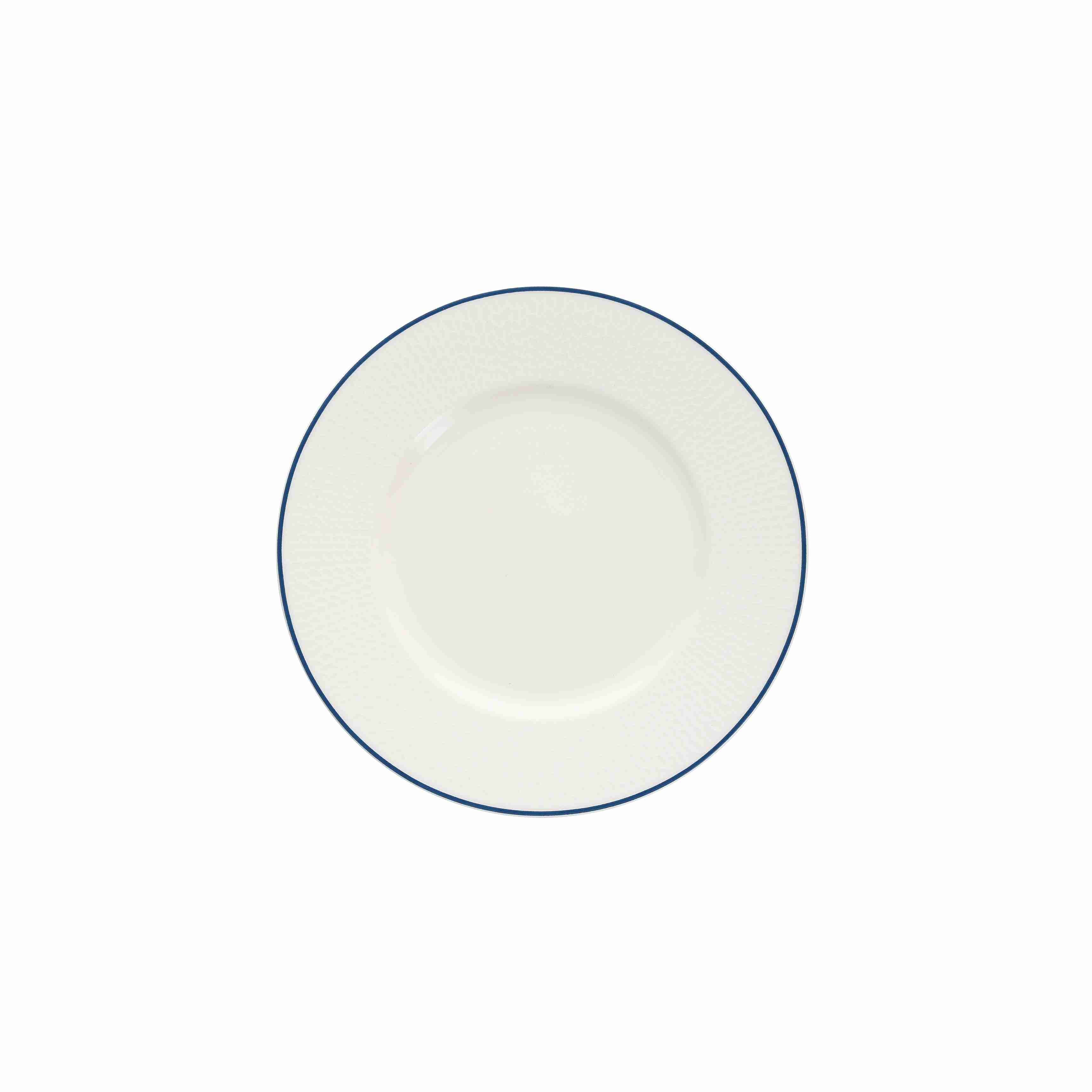 Zwiesel Fortessa Fortessa Amanda White Embossed Salad Plate 8.5" (22cm) - Case of 24 - 7000.FFD.08 ZFG-7000.FFD.08