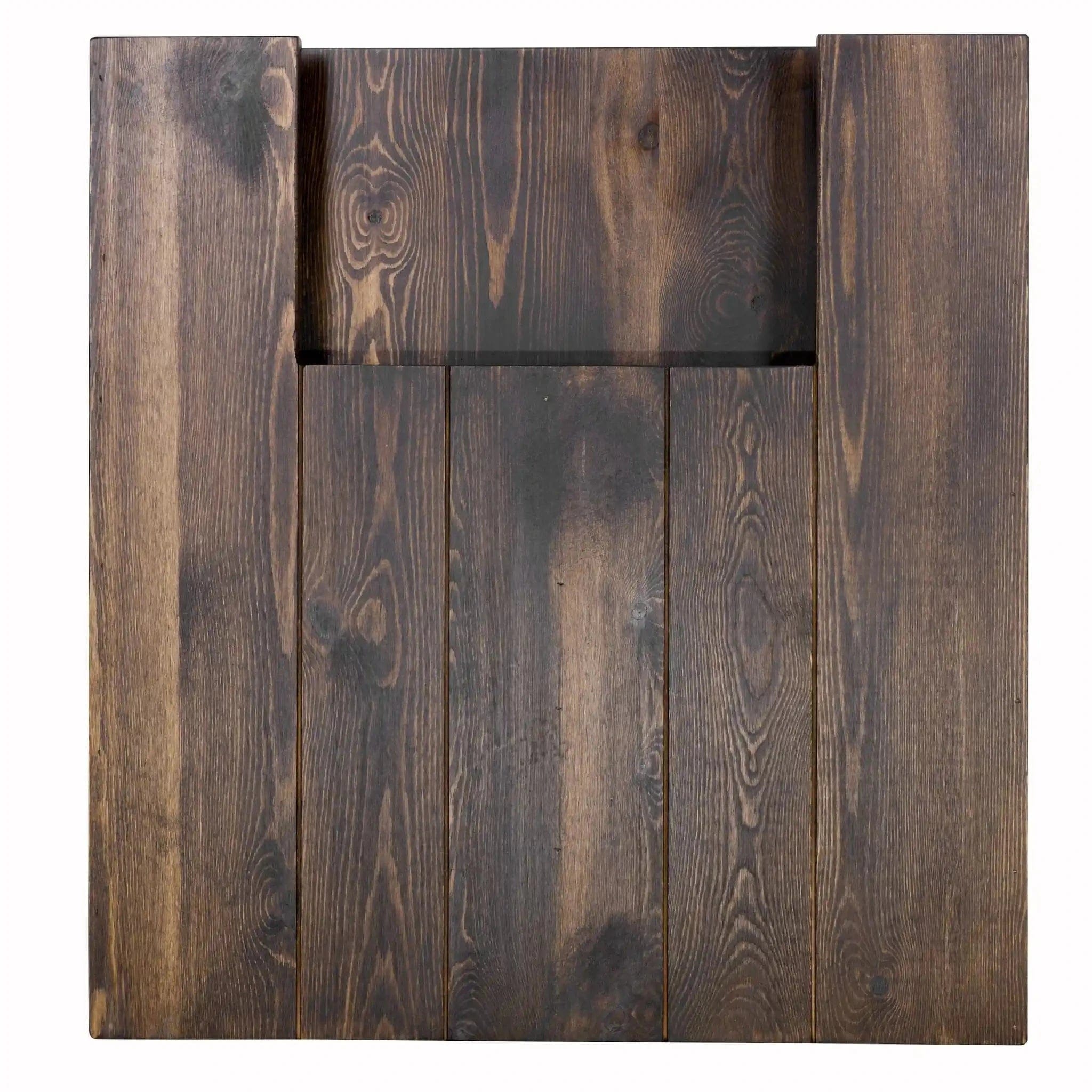 Chivari 72" x 30" Fruitwood  Farm Table Conversion Kit for Banquet Tables TFARMCKT7230-FTW-AX-T
