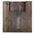 Chivari 72" x 30" Fruitwood  Farm Table Conversion Kit for Banquet Tables TFARMCKT7230-FTW-AX-T