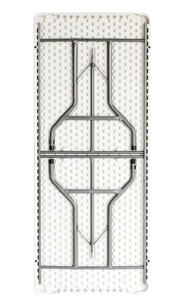 Chivari 72" x 30" (6 Foot) Rectangle Heavy Duty Plastic Folding Table TPLSRT7230-AX1-T