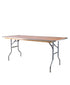 Chivari 72" x 30" (6 Foot) Rectangle CornerMax Plywood Folding Table TPLYRT7230M-MAX-AX-T