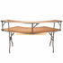 Chivari 7 Foot (84"x 12") Gray Serpentine Plywood Bar Top Buffet Riser BARPLYSERP84MG-AX-T
