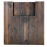 96" x 30" Fruitwood Farm Table Conversion Kit for Banquet Tables