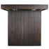 Chivari 96" x 30" Fruitwood Farm Table Conversion Kit for Banquet Tables TFARMCKT9630-FTW-AX-T
