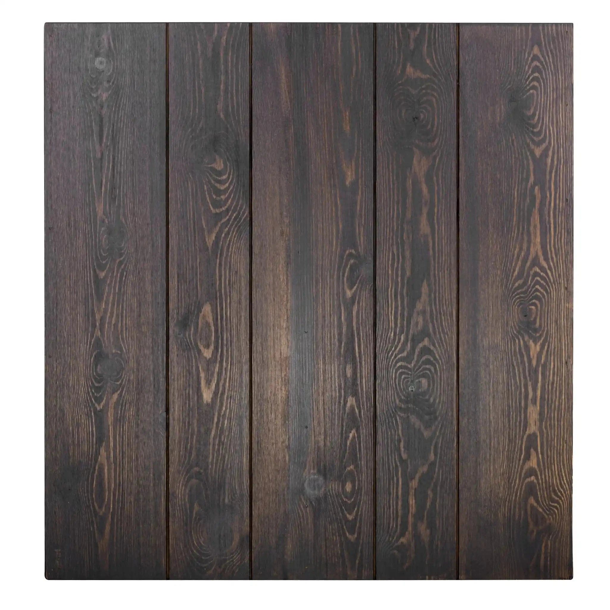 Chivari 96" x 30" Fruitwood Farm Table Conversion Kit for Banquet Tables TFARMCKT9630-FTW-AX-T