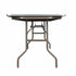 96" x 30" (8 Foot) Rectangle Plywood Folding Table with Steel Skeleton™