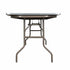 Chivari 96" x 30" (8 Foot) Rectangle Plywood Folding Table with Steel Skeleton™ TPLYRT9630M-ST-AX
