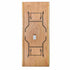 Chivari 96" x 42" (8 Foot) Rectangle Heavy Duty Plywood Folding Table with Metal Edge TPLYRT9642MG-AX-T