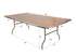 Chivari 96" x 48" (8 Foot) Rectangle Plywood Folding Table with Steel Skeleton TPLYRT9648M-ST-AX