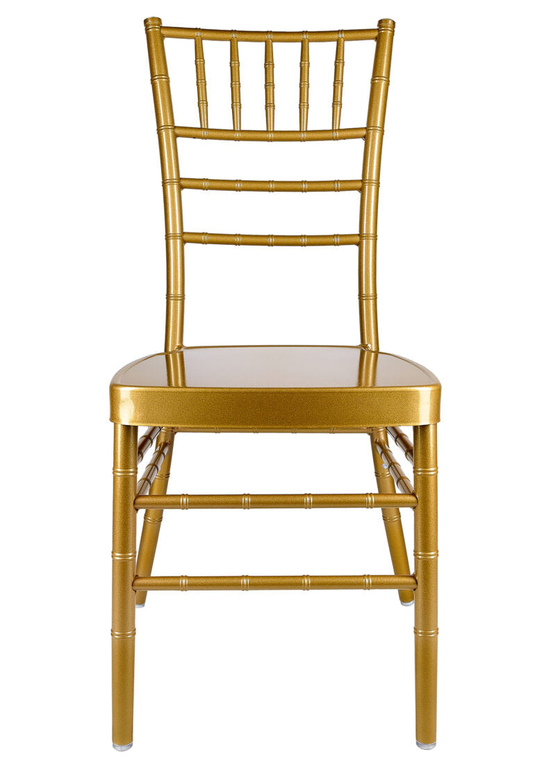 Goid Aluminum Chiavari Chair FRONT CCAG-AX-T