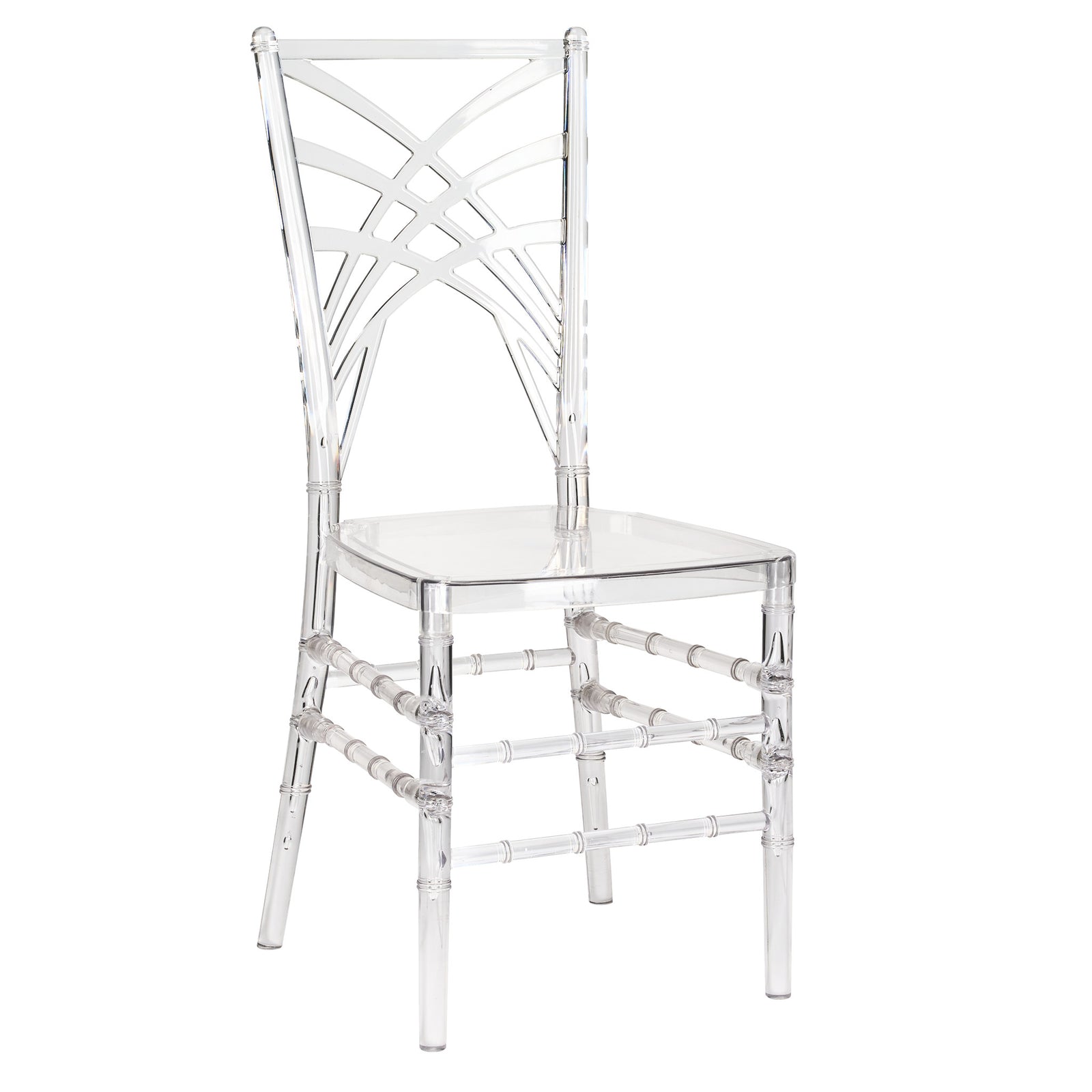 Clear Resin ProClear™ Art Deco Chair