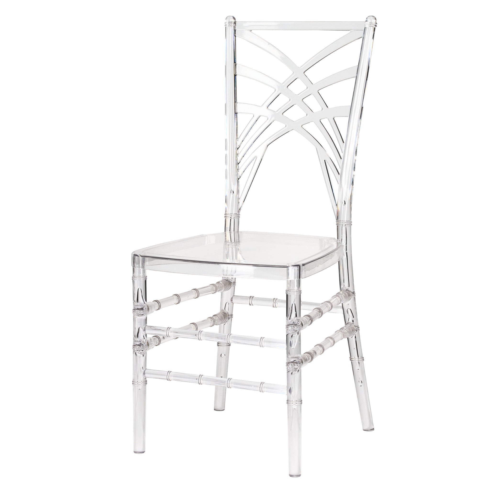 Clear Resin ProClear™ Art Deco Chair