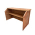 Chivari 7' Chestnut Portable Folding Bar with Reversible Front BAR-FOLD-84KTR-CHE-AX-T