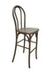 Fruitwood Resin Steel Skeleton™  Bentwood Barstool  (Per Unit Price Shown – Sold only in Quantities of 2) Some Assembly Required