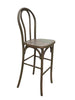 Fruitwood Resin Steel Skeleton™  Bentwood Barstool  (Per Unit Price Shown – Sold only in Quantities of 2) Some Assembly Required