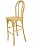 Natural Resin Steel Skeleton™  Bentwood Barstool (Per Unit Price Shown – Sold only in Quantities of 2) Some Assembly Required