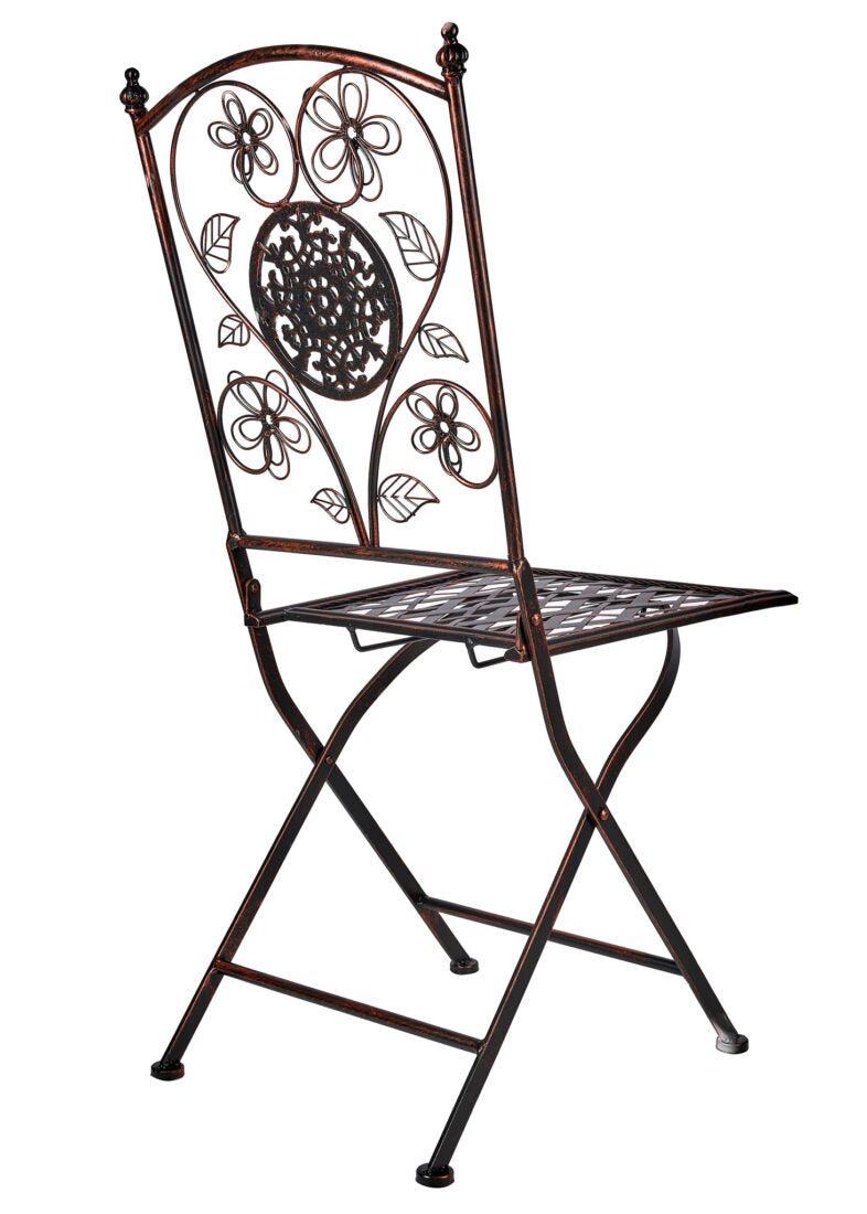 Bronze Barcelona Bistro Chair CBBMBR-AX-T