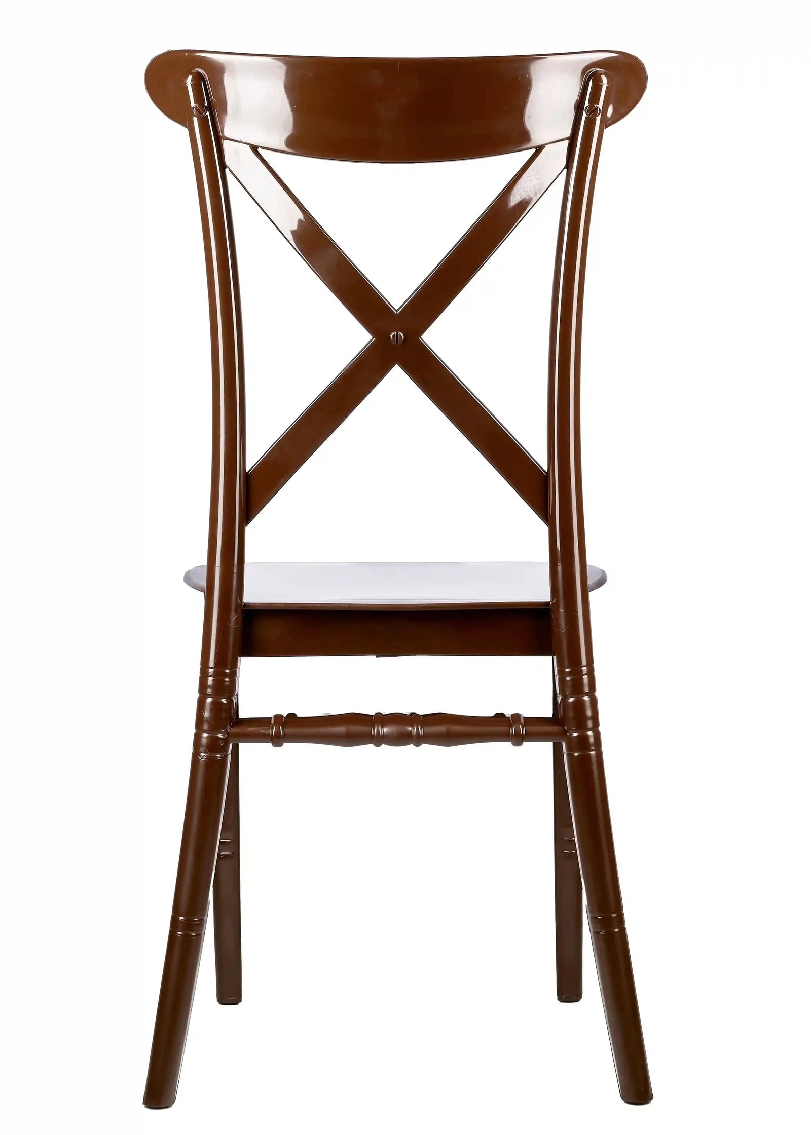 Brown BasicResin™ Cross Back Chair