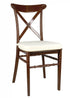 Brown BasicResin™ Cross Back Chair