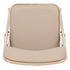 Beige Metal Folding Chair with  Beige Vinyl Cushion (Per Chair Price Shown – Sold only in Quantities of 4)