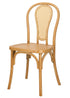 Natural Resin Bentwood Chair, Rattan Back CBRN-RN-ZG-T