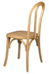 Bentwood Wood Natural Restaurant Chair with Standard Square Seat CBWN-ZG-T