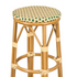 Beige on Green 26" Counter Height No Back Bistro Barstool