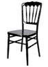 Black Steel Skeleton Napoleon Chair CNRB-STEEL-CX-T