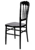 Black Steel Skeleton Napoleon Chair CNRB-STEEL-CX-T