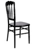 Black Steel Skeleton Napoleon Chair CNRB-STEEL-CX-T