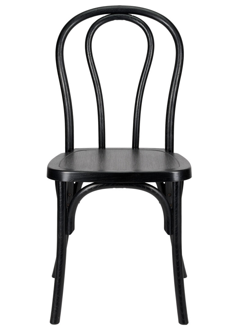 Bentwood Resin Chair Black Standard Seat CBRB-ZG-T