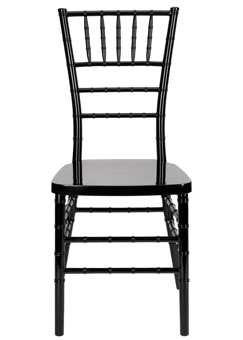 Black Resin Steel Skeleton™ Chiavari Chair