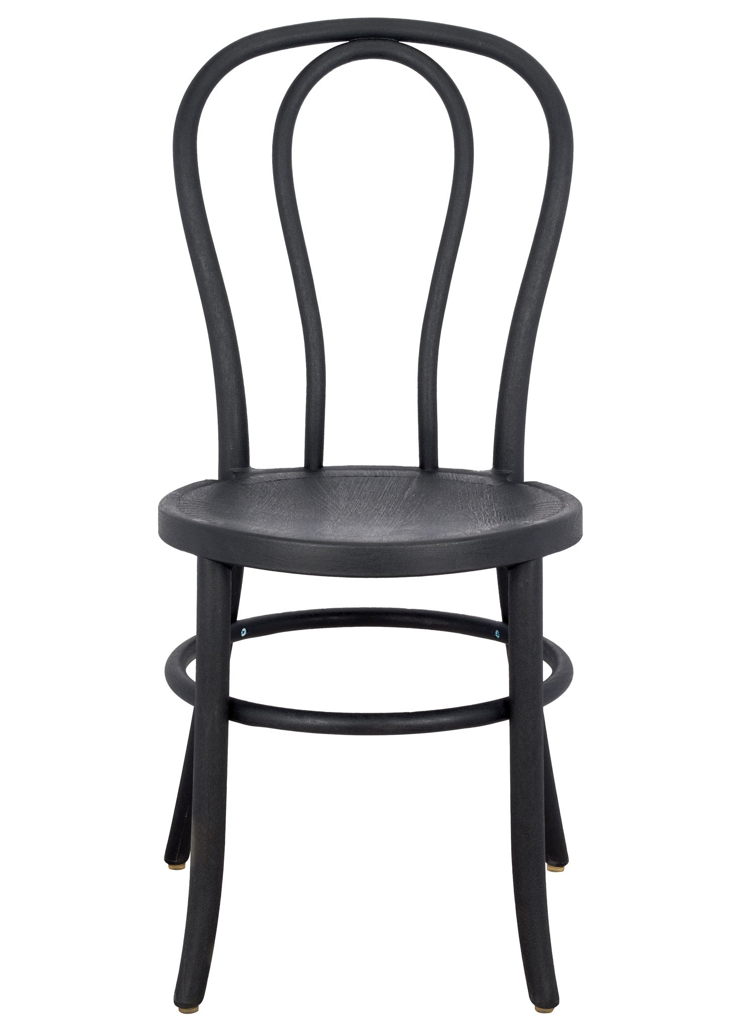 Black Licorice Resin Bentwood Festive Chair