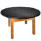 Black 60" (5 Foot) Round Farm Table Protective Cover