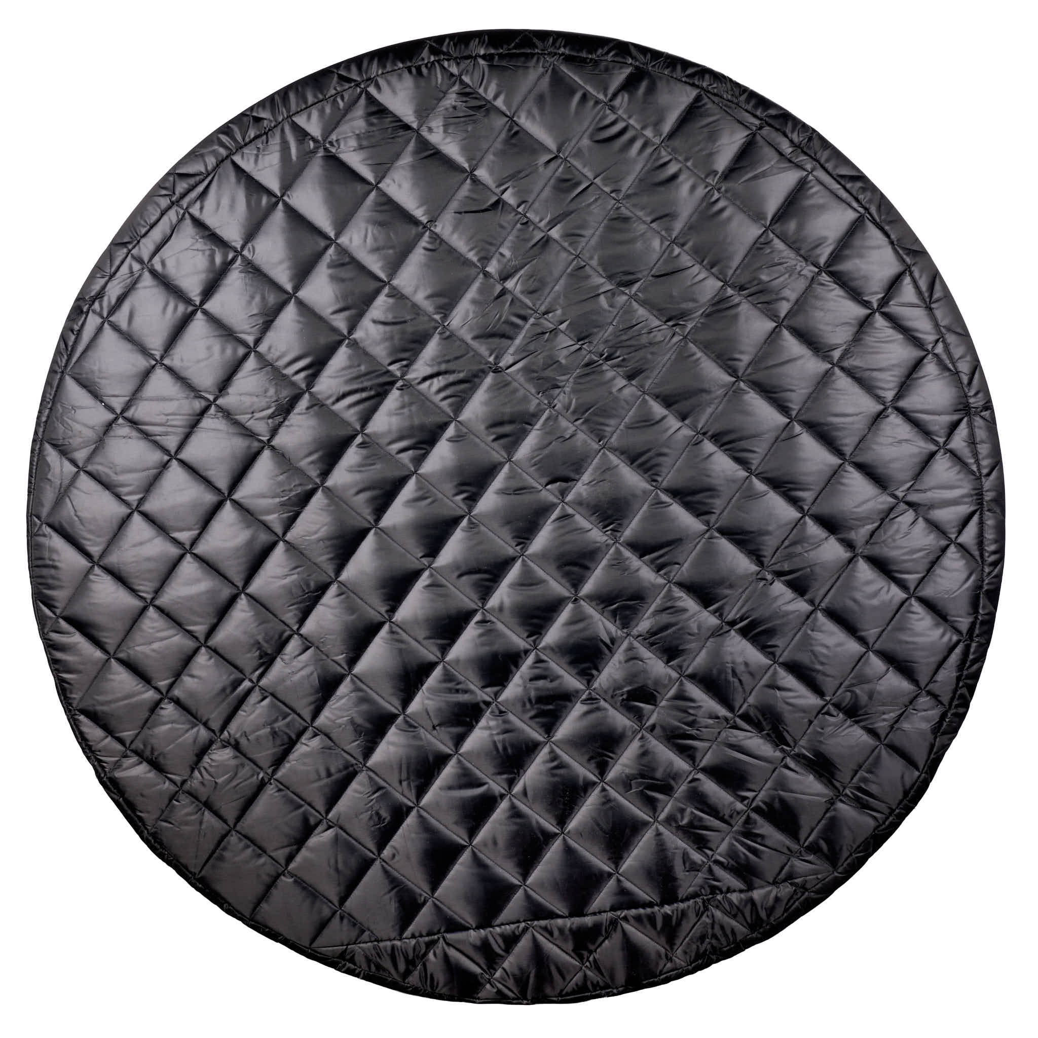 Black 60" (5 Foot) Round Farm Table Protective Cover