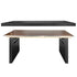 72" x 30" Black Farm Table Conversion Kit for Banquet Tables