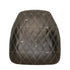 Black Vinyl Panel Back Chiavari Cushion with Bentley Stitching and SlipNot™ Technology