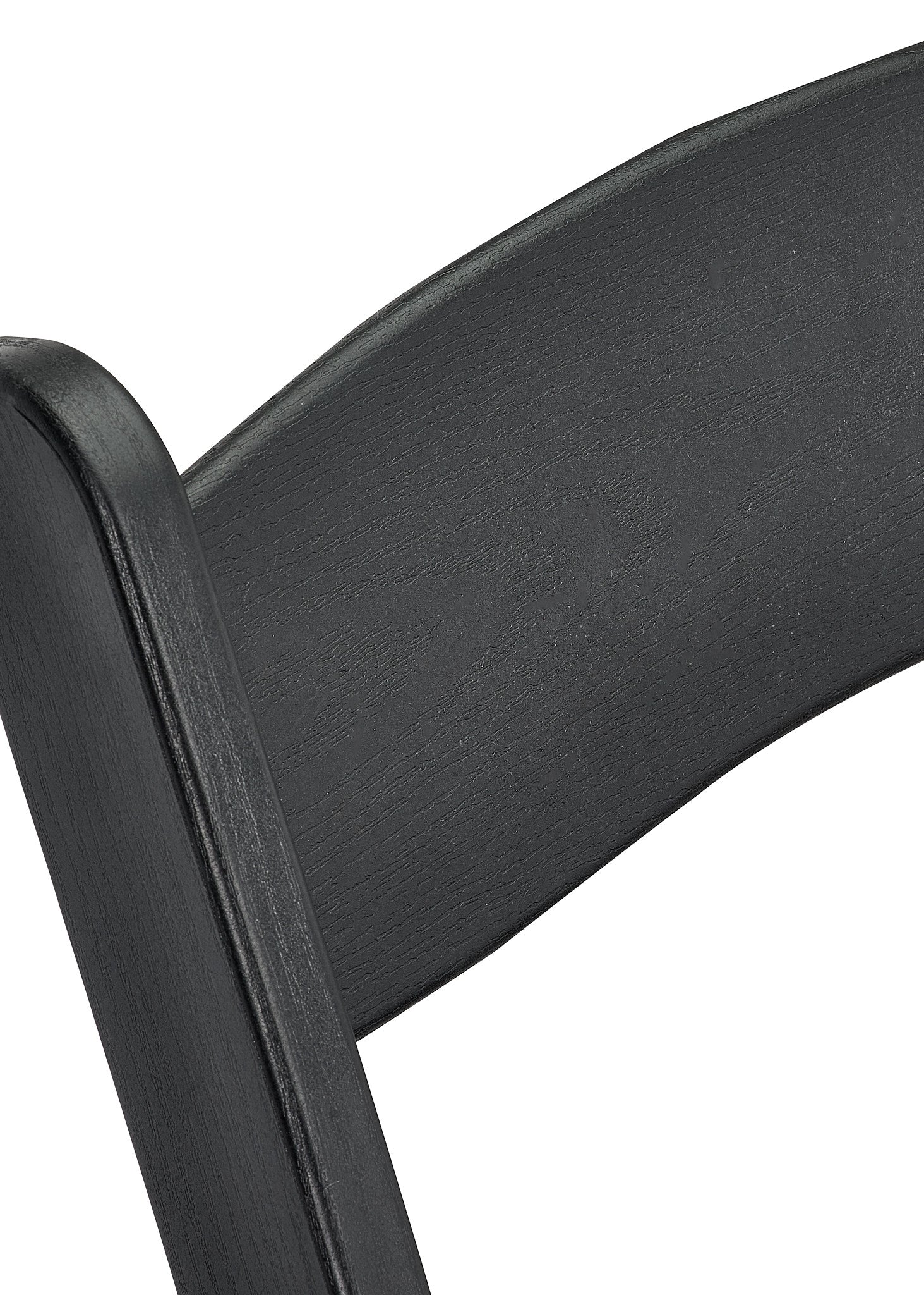 Black WoodGrain™ Resin Folding Chair with Black Vinyl Seat (Per Chair Price Shown - Sold only in Quantities of 4)