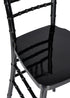 Black Resin Steel Skeleton™ Chiavari Barstool