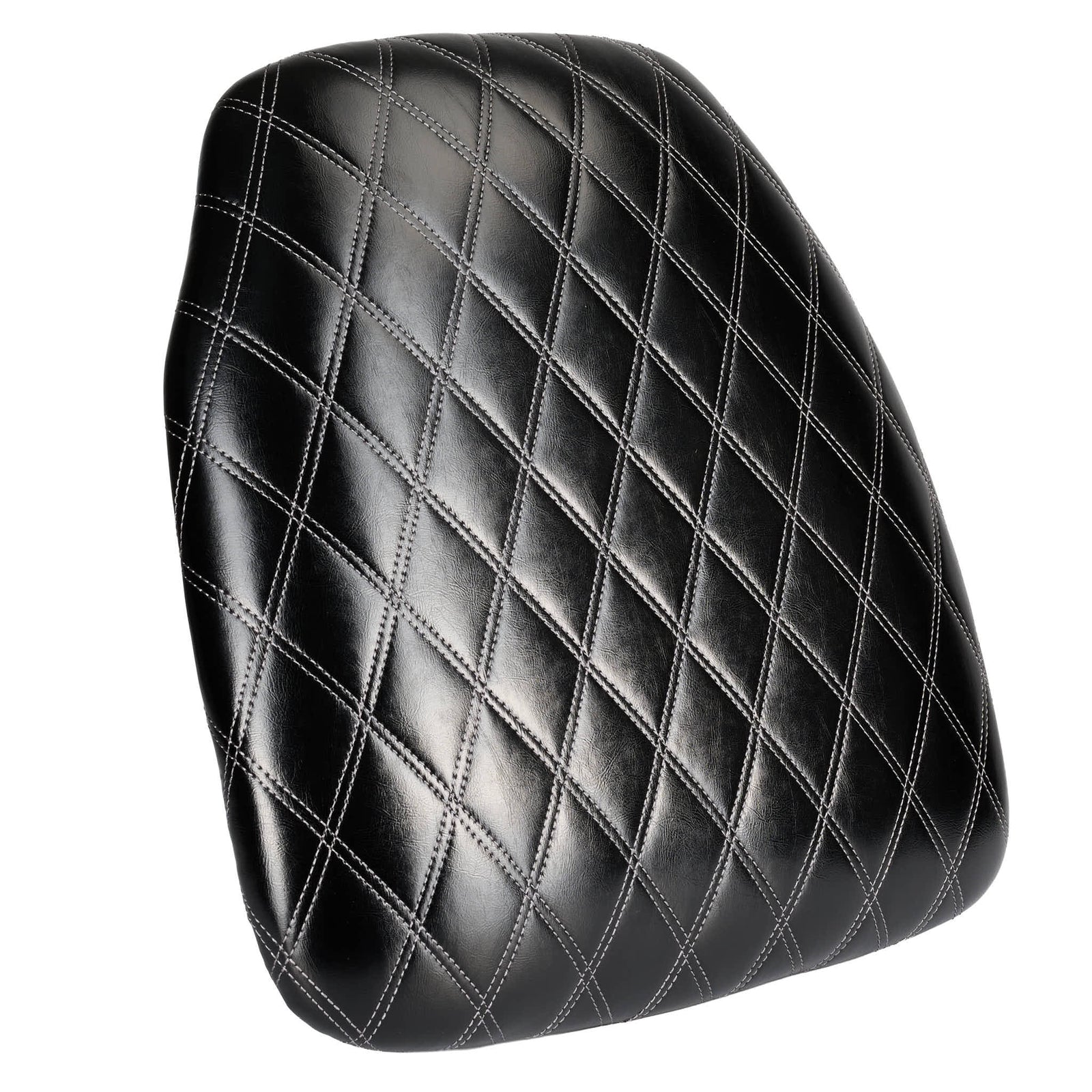 Black Vinyl Panel Back Chiavari Cushion with Bentley Stitching and SlipNot™ Technology