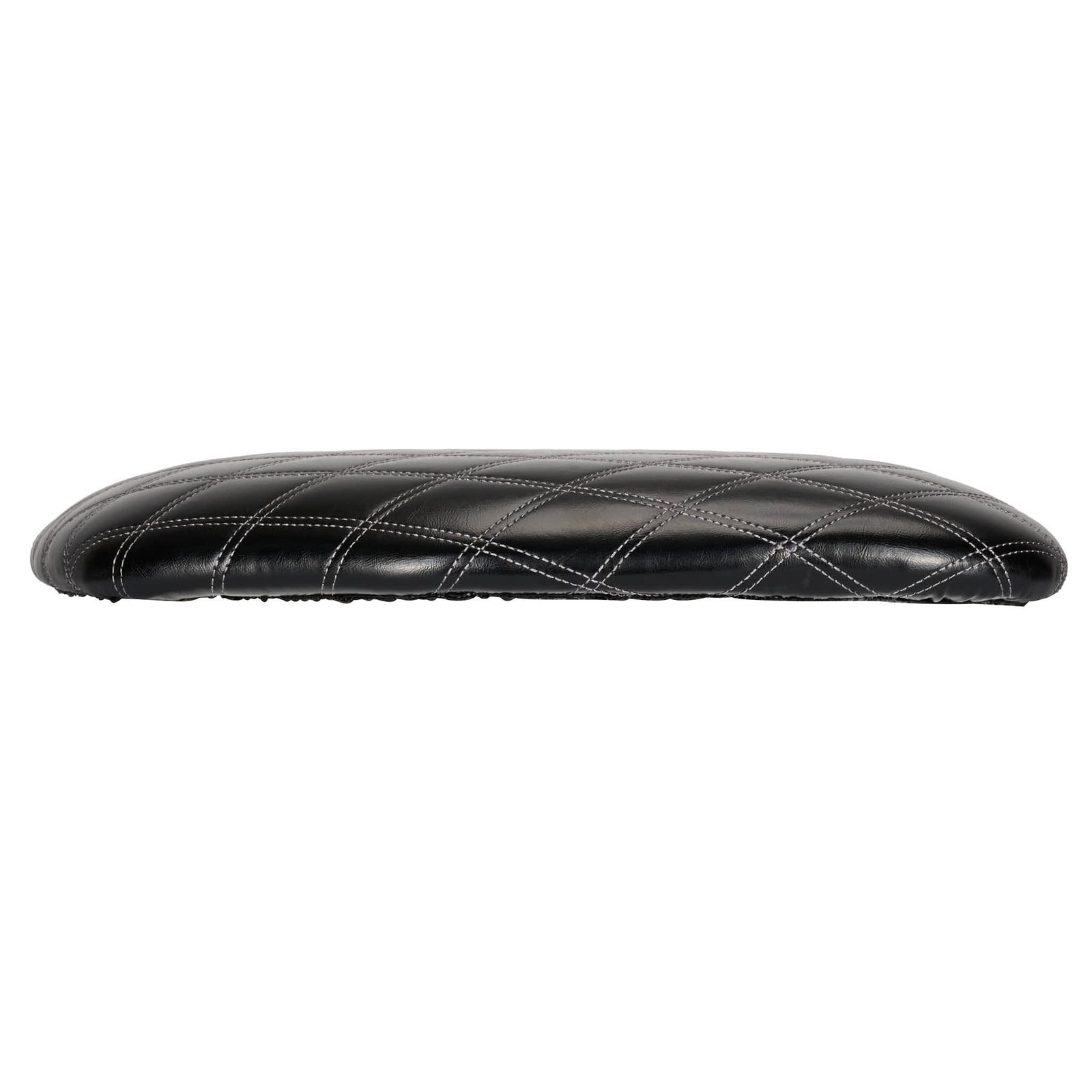 Black Vinyl Panel Back Chiavari Cushion with Bentley Stitching and SlipNot™ Technology