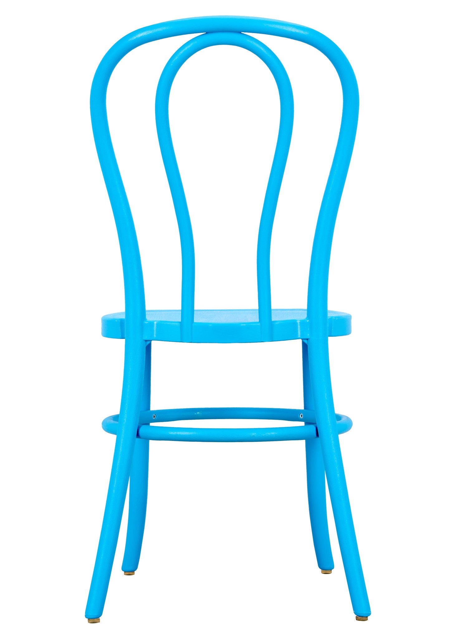 Sky Blue Resin Bentwood Festive Chair