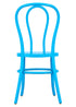 Sky Blue Resin Bentwood Festive Chair