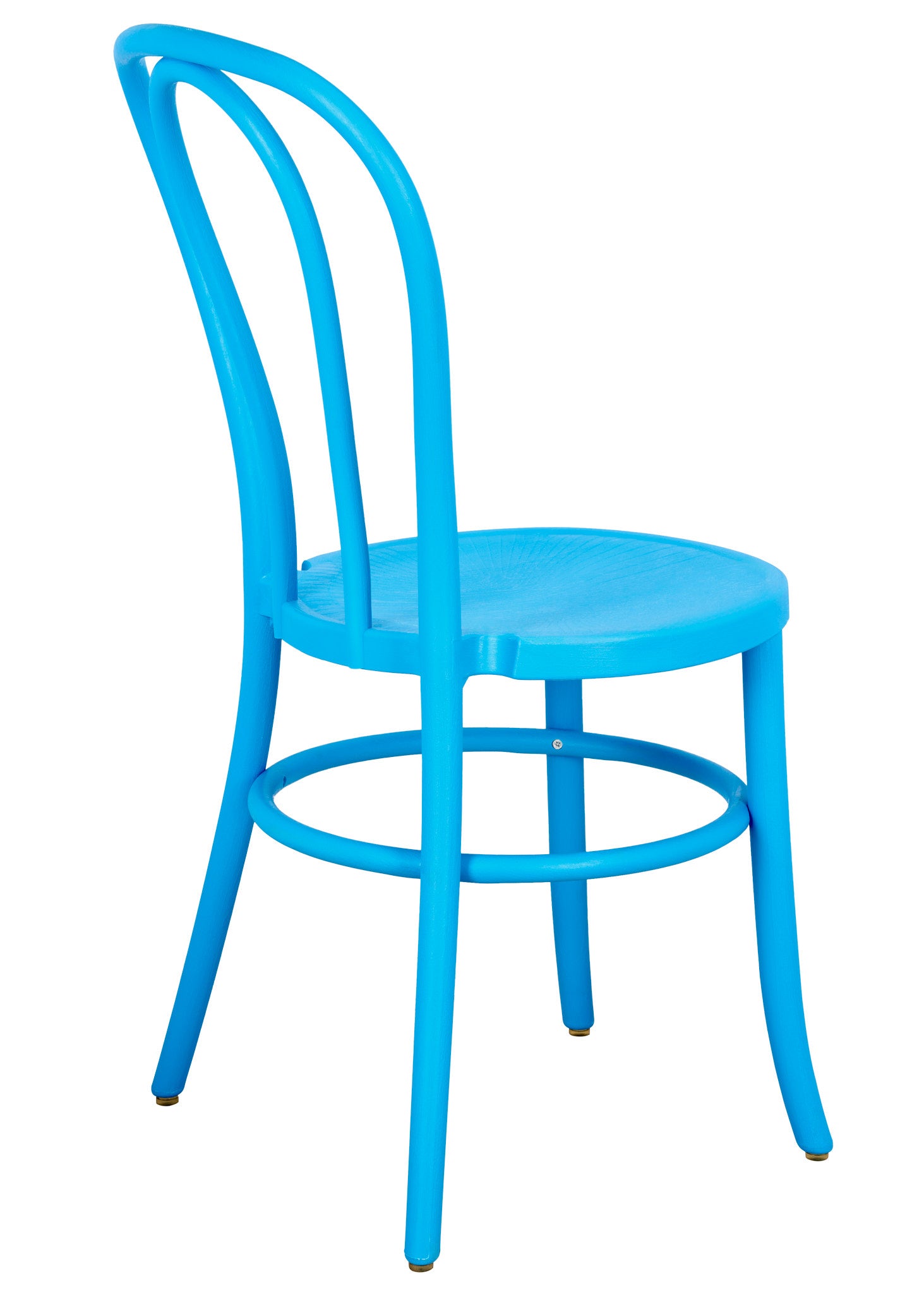 Sky Blue Resin Bentwood Festive Chair