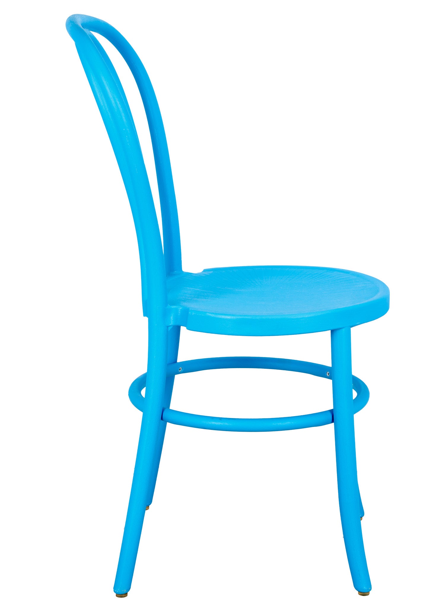 Sky Blue Resin Bentwood Festive Chair