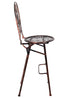 Bronze Barcelona Bistro Barstool with Round Seat and Back (Per Chair Price Shown – Sold only in Quantities of 2)