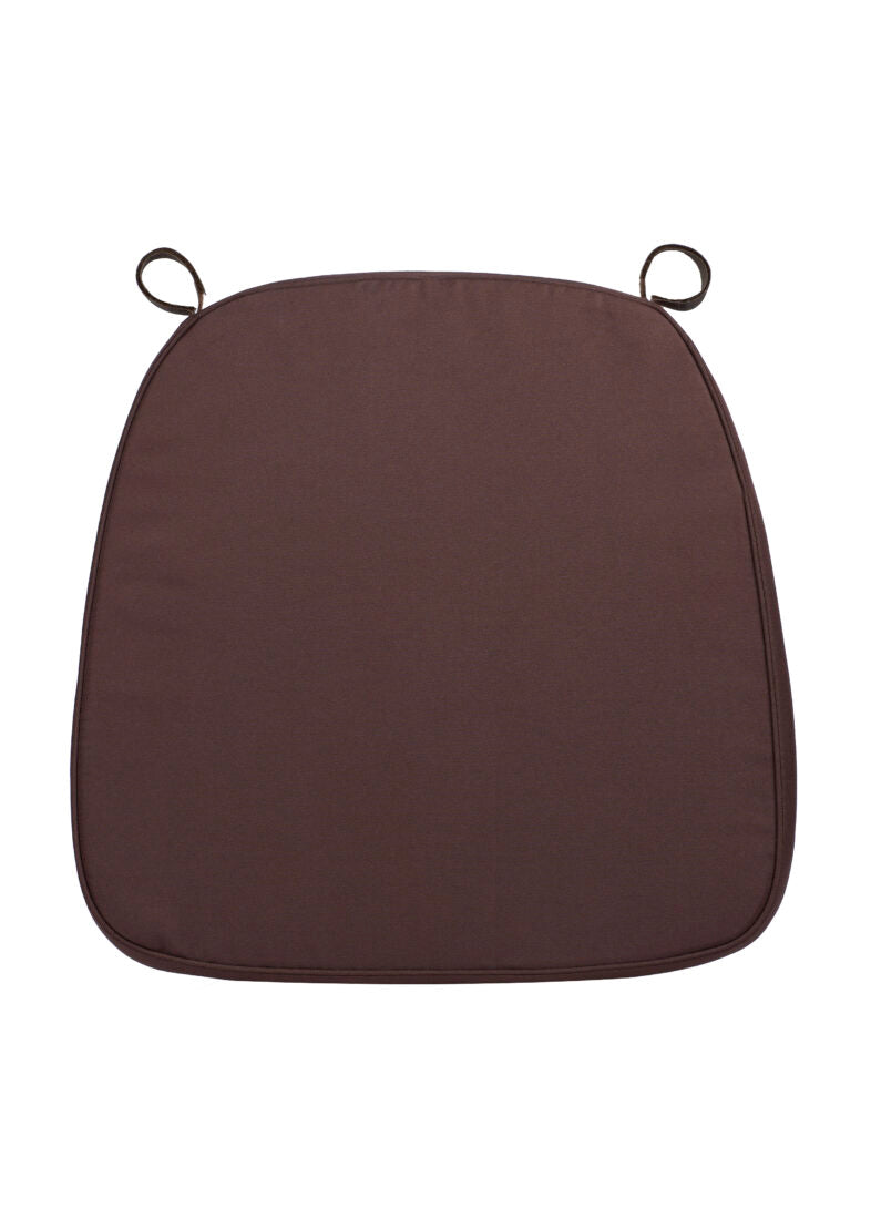 Brown 2.0" Thick Chiavari Chair Cushion CUSHSTRAPBRN-T